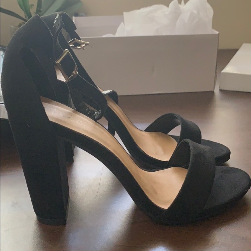 BRAND NEW!!! Nasty Gal Black Ankle Strap Heel!!!